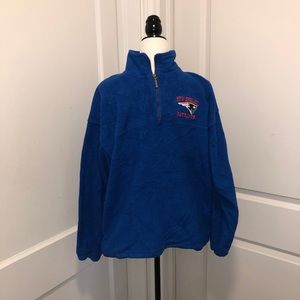 Patriots Fleece Pullover Size Large